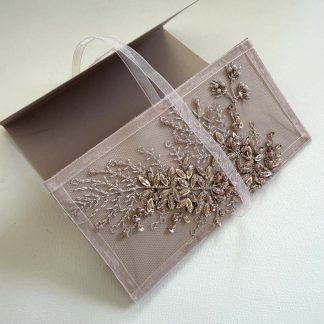 Carte félicitations mariage rose perles
